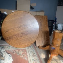 Wooden table Extendable