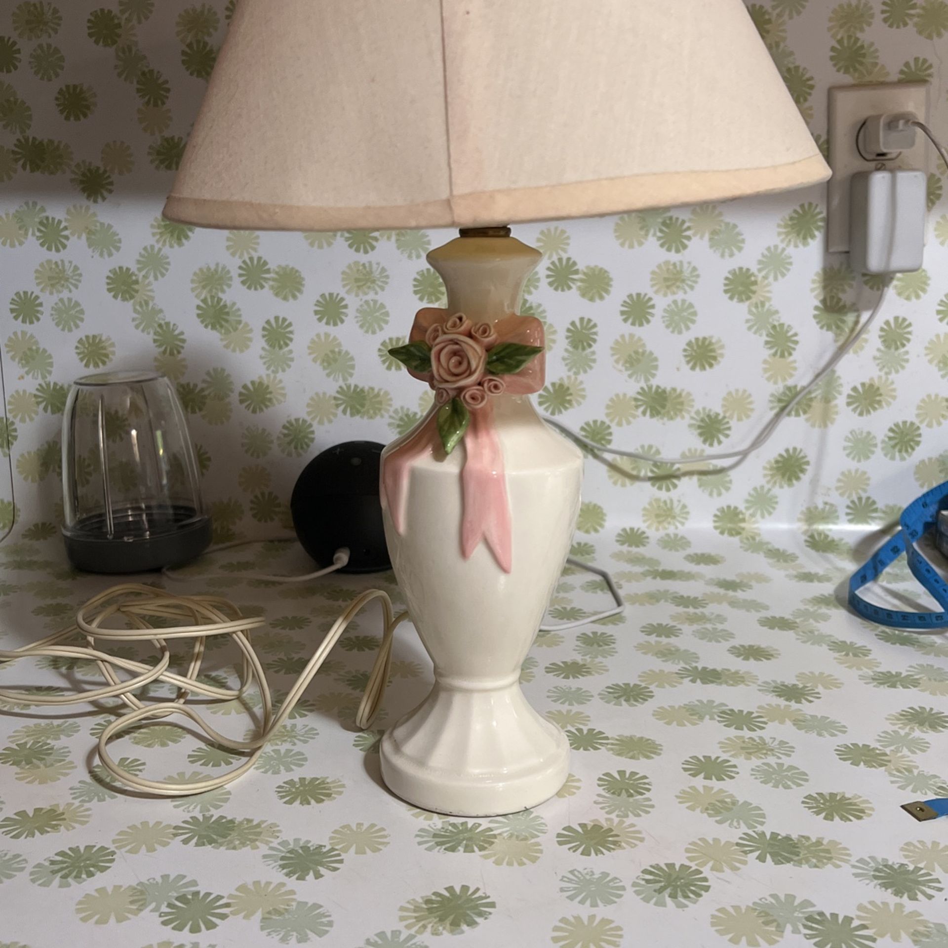 Vintage Porcelain Lamp