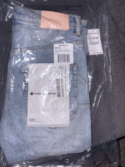 Purple jeans