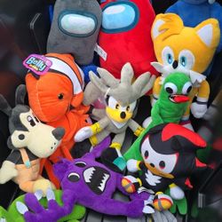 Plushies/stuffed Animals