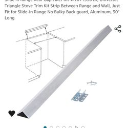 Rear Stainless  Steel Stove Gap Cover