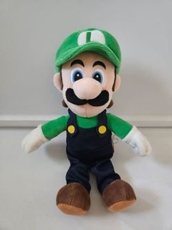 Super Nintendo World 14" Luigi Plush Official Universal Studios