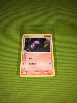 2006 Ekans Delta Species Pokémon - Ekans Game Card - 47/101