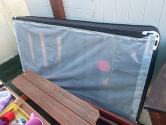 Bed and mattress