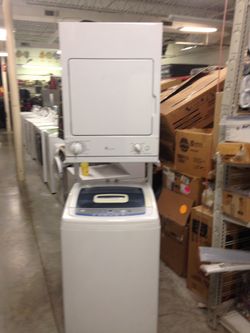 GE spacemaker washer and dryer stackable
