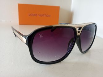 Louis Vuitton Evidence Gold Luxury Sunglasses