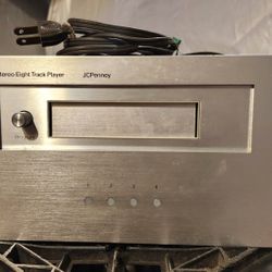 JCPenny Eight Track Player - Extremely Rare! 