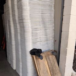 Used White Chairs S,a,l,e