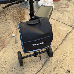 BlessReach Knee Scooter Walker with Bag