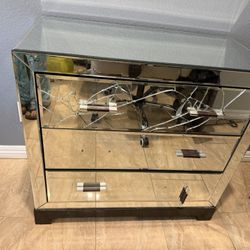 glass dresser 