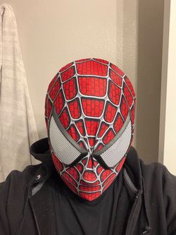 Spider-Man Mask with Mesh Eyes