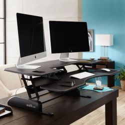 VariDesk Pro Plus 48" – Sit/Stand Desk Converter – Great Condition!