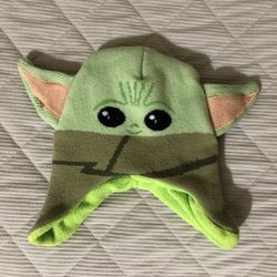 Star Wars Mandalorian The Child Yoda Winter Hat Toddler Boy 2T-4T
