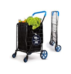SereneLife Heavy-Duty Shopping Cart
