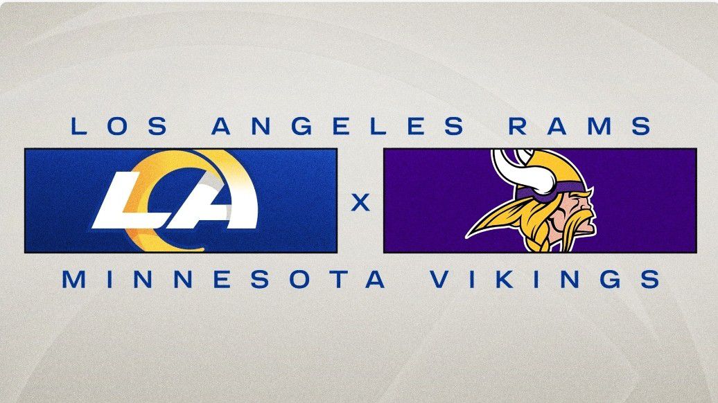 Rams vs. Vikings @ Sofi Stadium 🏟 