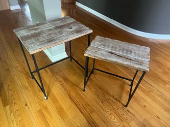 Rustic End Tables