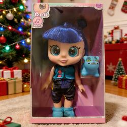 K-Pop Demon Hunter Doll With Music and Light 5D Eyes-Zoey