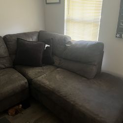 L Shaped Couch And Recliner Set