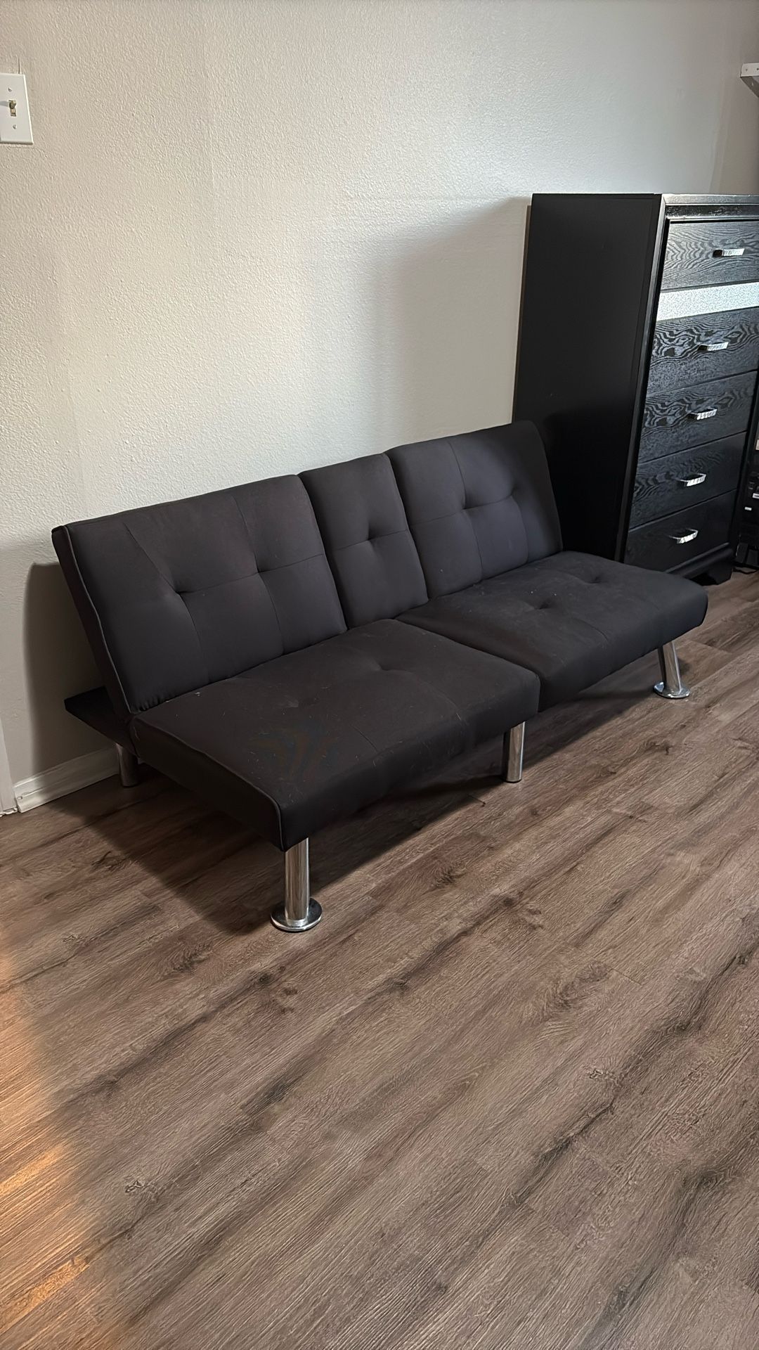 Black Futon Sofa