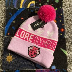 Pink Lore Olympus Beanie
