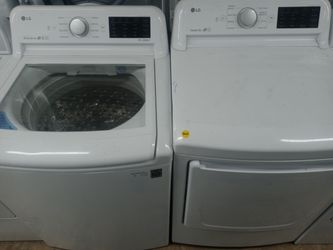 LG top load washer and dryer set - Free delivery