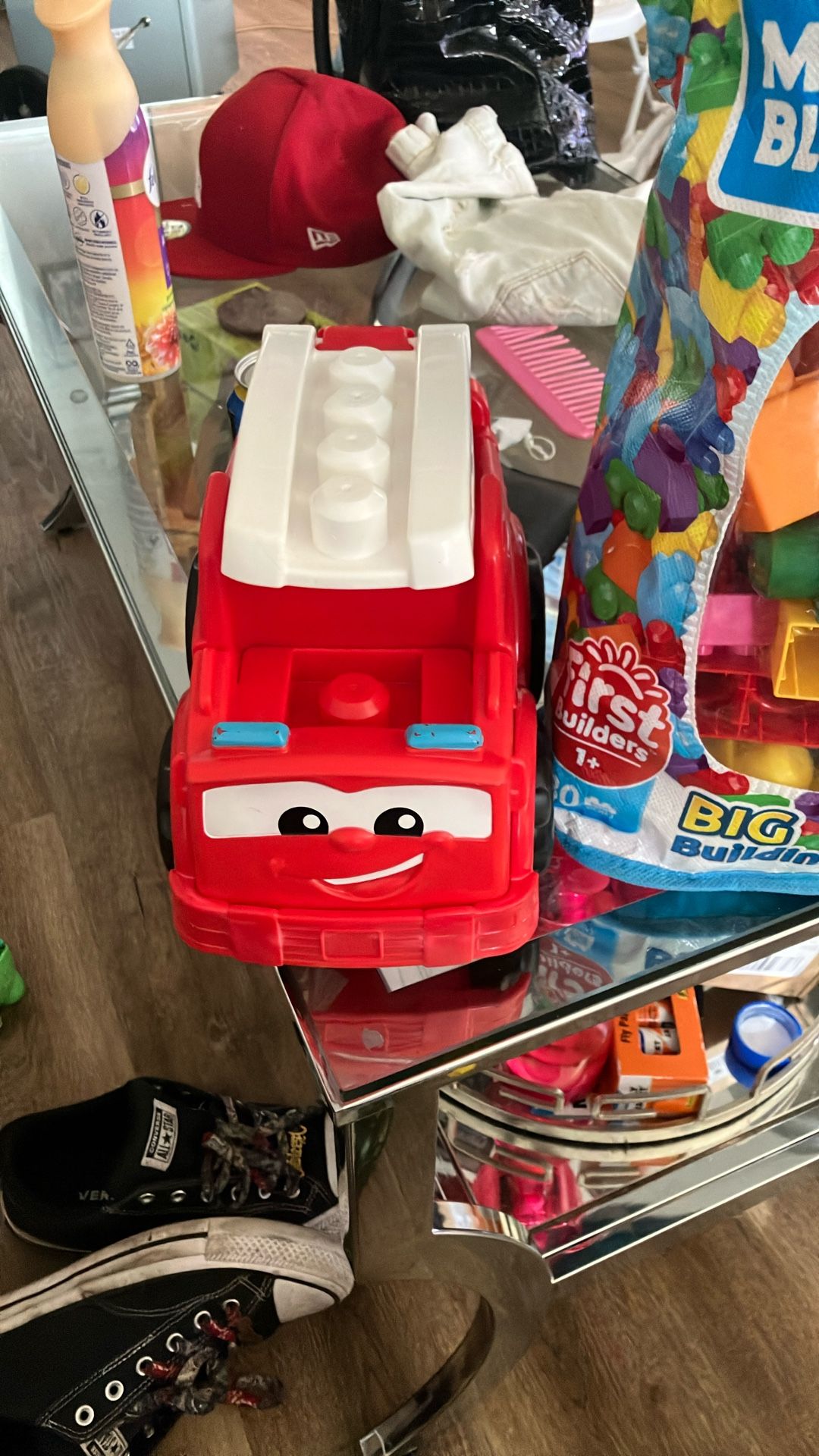 Mega Blocks And Mega Block Fire Truck