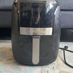 Gourmia 5 Qt Digital Air Fryer with 9 One-Touch Presets, Black, 12.5 H, New