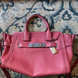 Pink Coach Purse