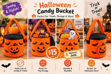 Halloween buckets