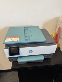 ► HP 8028e All in one Color Printer Fax Scan Copy Needs Ink Toners