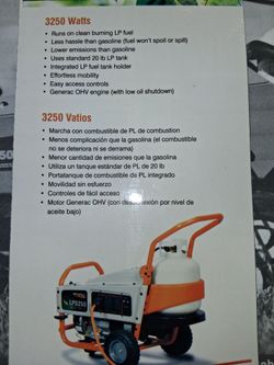 Propane portable generator  Generac
