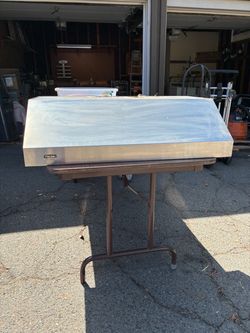 Stainless 36” Viking range exhaust hood