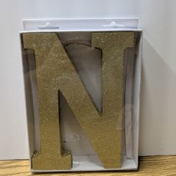 Gold Letters - 9" x 6" x 1"