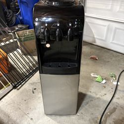 Top Load Water Cooler With Mini Fridge 