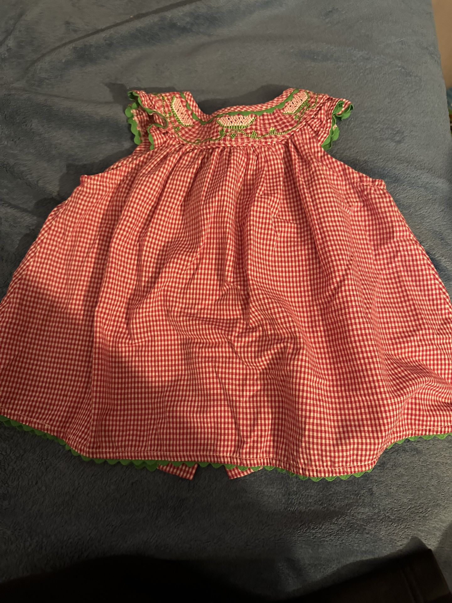 Vintage Baby Girl Dress With Diaper Cover