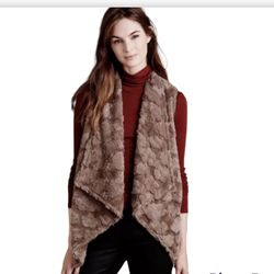 Anthropologie Pelage Faux Fur Vest