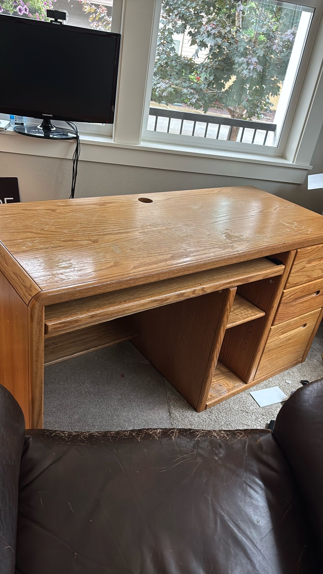 Heavy Duty Wooden Desk