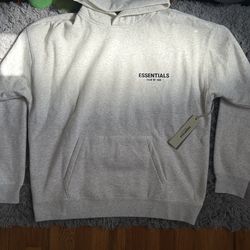 Light oat essential hoodie