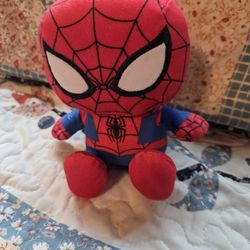 Bitty Boomers Marvel: Spider-Man Plush 5.5 Inch Plush Bluetooth Speaker