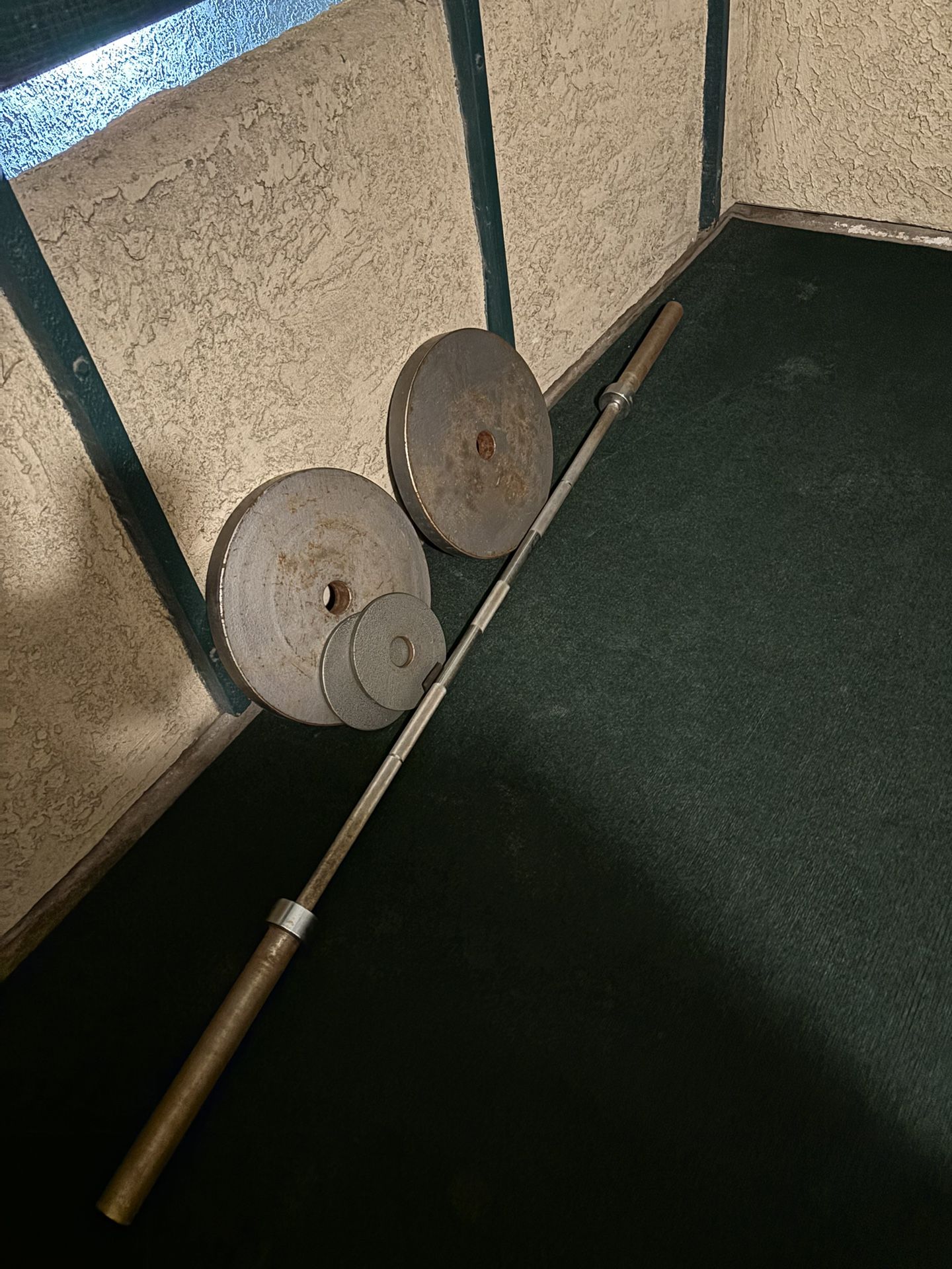 Bench Press An Weights 140 Excellent Condition