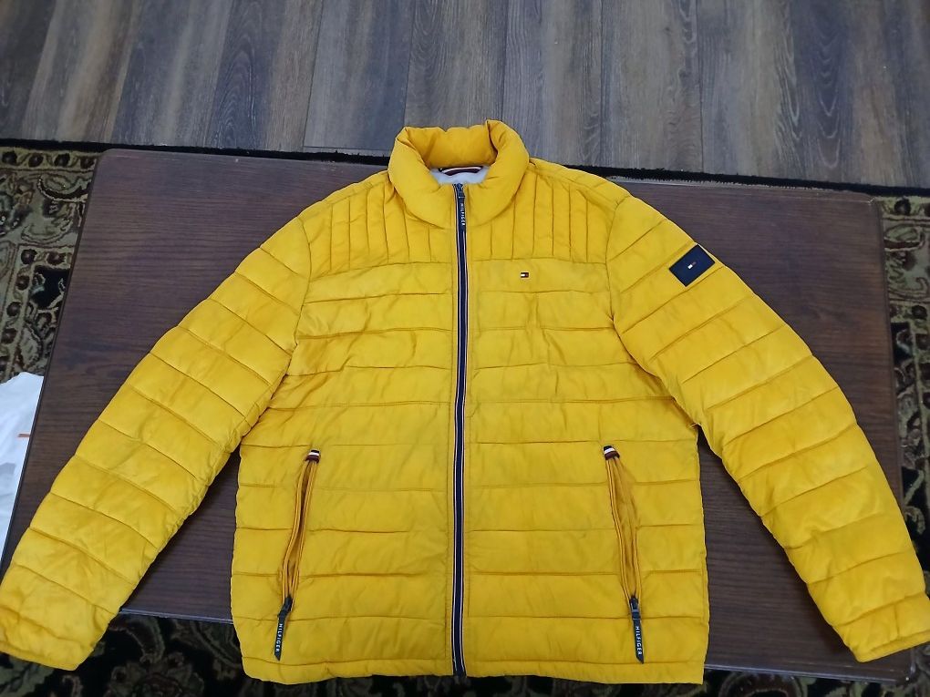 Tommy Hilfiger Yellow Puffer Jacket