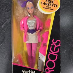 Mattel 1985 Barbie and The Rockers Doll  1140 in original box with accessories.