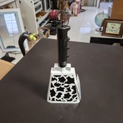 "NEW " Metal Cow Bell With Handle Musical Instrument - Noise Maker At A Sporting Event 10"H X 4.5"W
