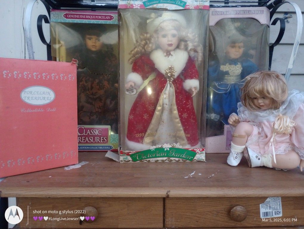Collectible Porcelain Dolls