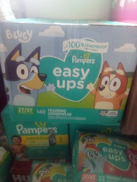Pampers Easy Ups ( Training Underwear for Boys)Size 2t-3t