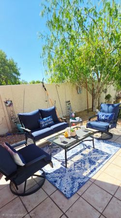 5 piece outdoor patio set
