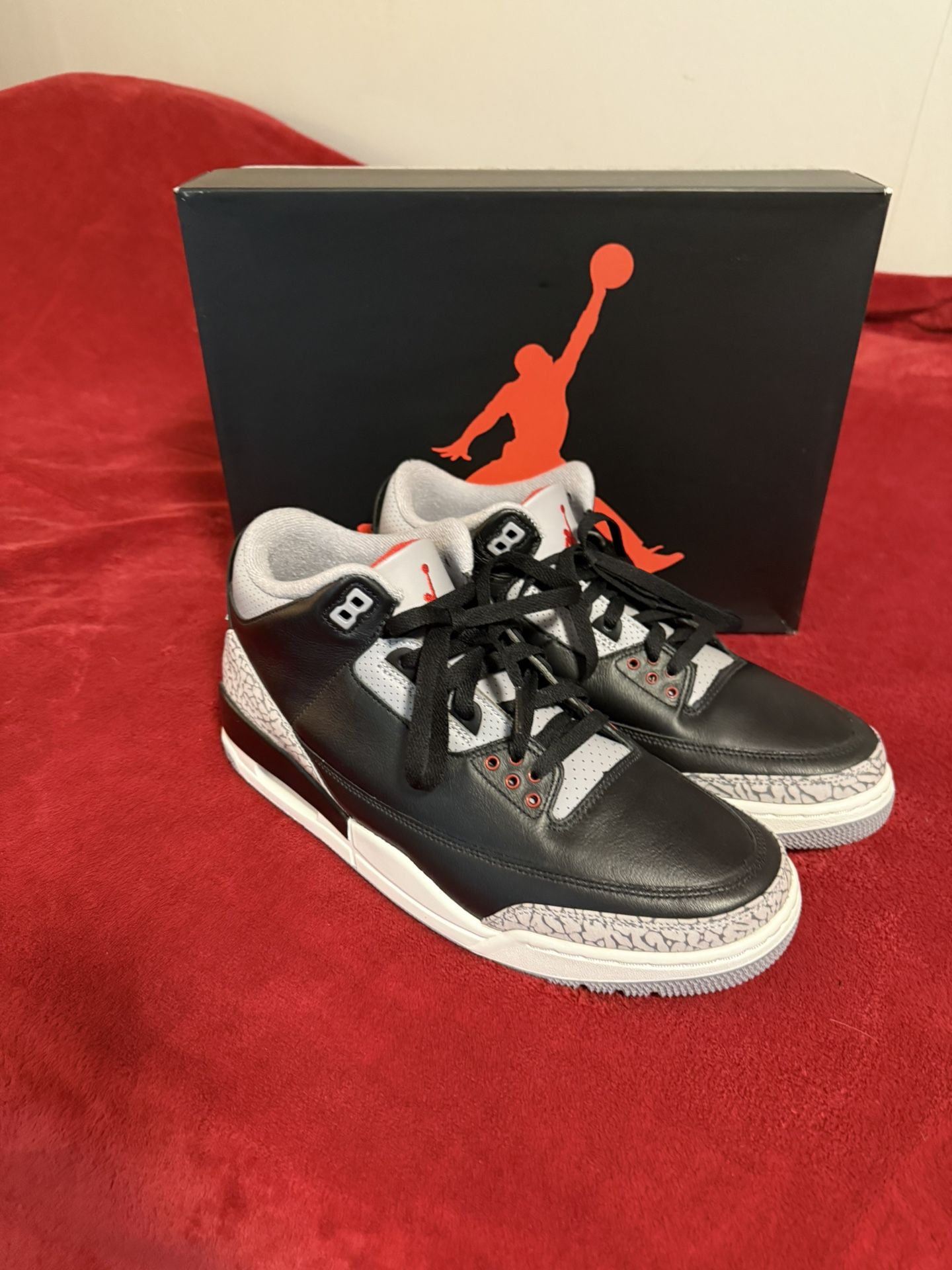 Jordan 3s Retro Black/Cement