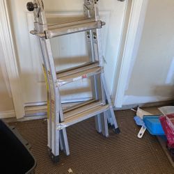 Gorilla 15 Foot Reach Adjustable Ladder Multi Position And Height