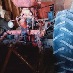 Old Tractor But Runs Great 