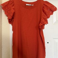 Orange Blouse